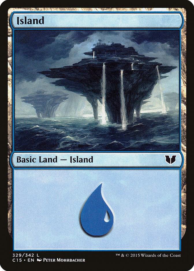 Island (329) [Commander 2015] 329