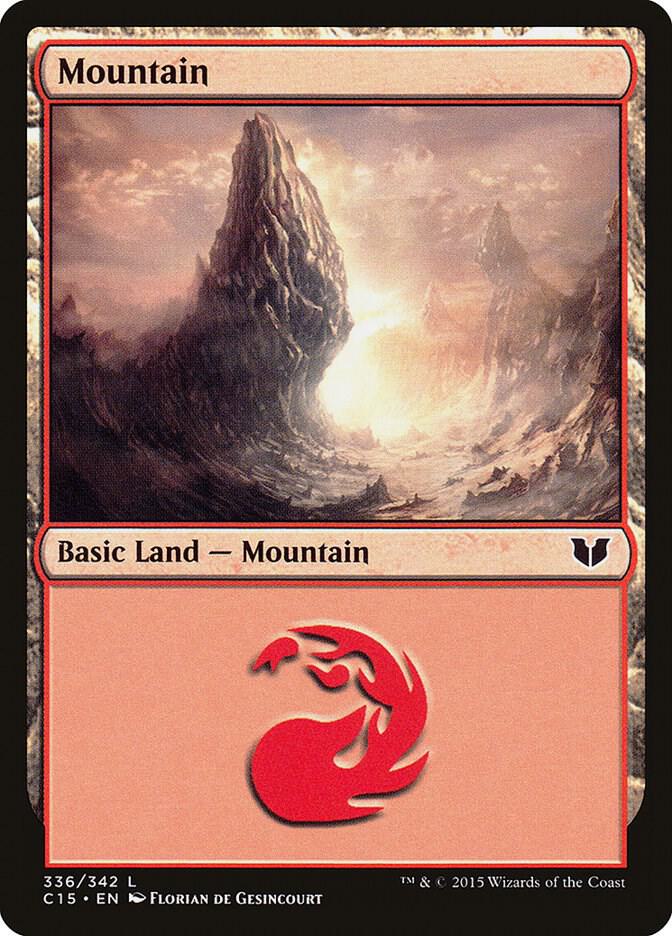 Mountain (336) [Commander 2015] 336