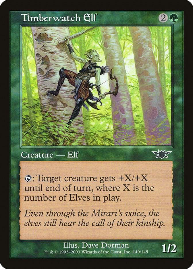 Timberwatch Elf [Legions] 140