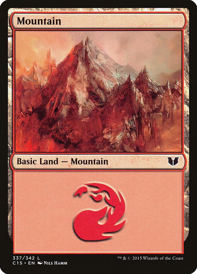 Mountain (337) [Commander 2015] 337
