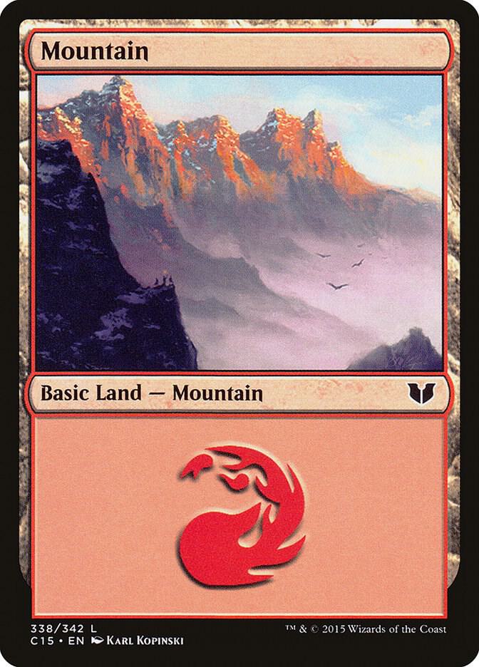 Mountain (338) [Commander 2015] 338