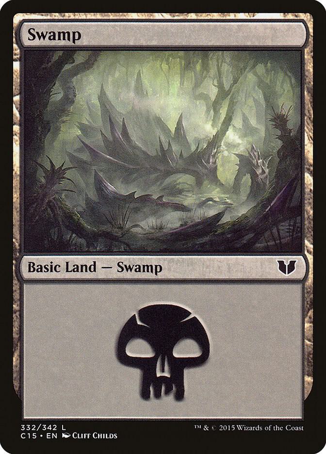 Swamp (332) [Commander 2015] 332