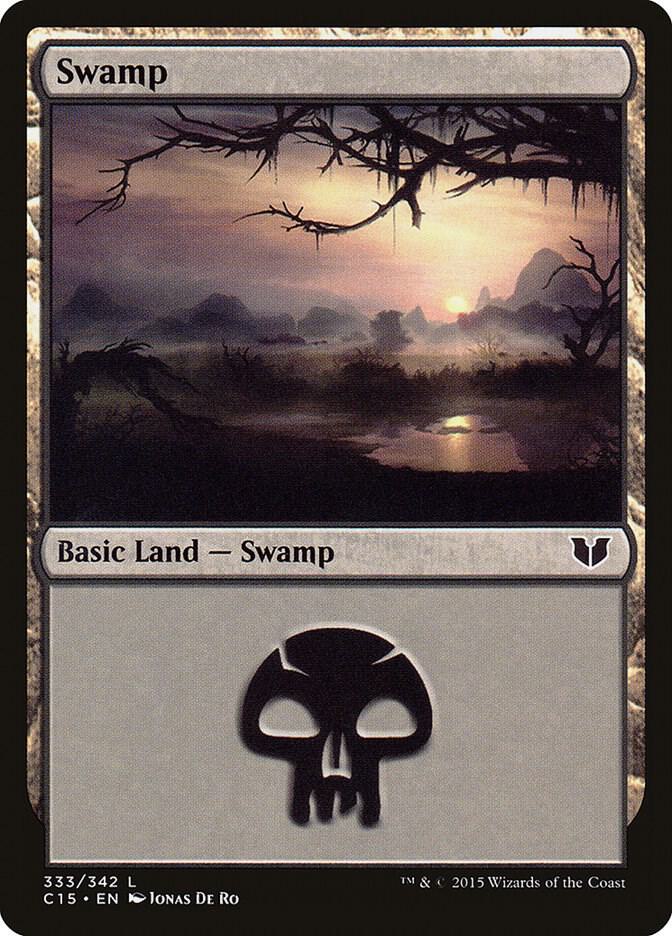 Swamp (333) [Commander 2015] 333