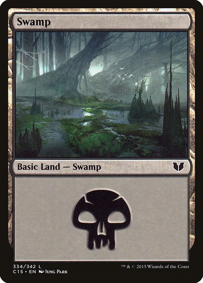 Swamp (334) [Commander 2015] 334