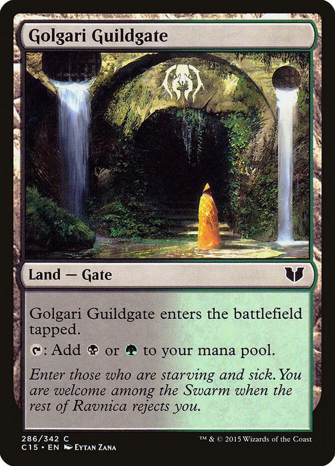 Golgari Guildgate [Commander 2015] 286