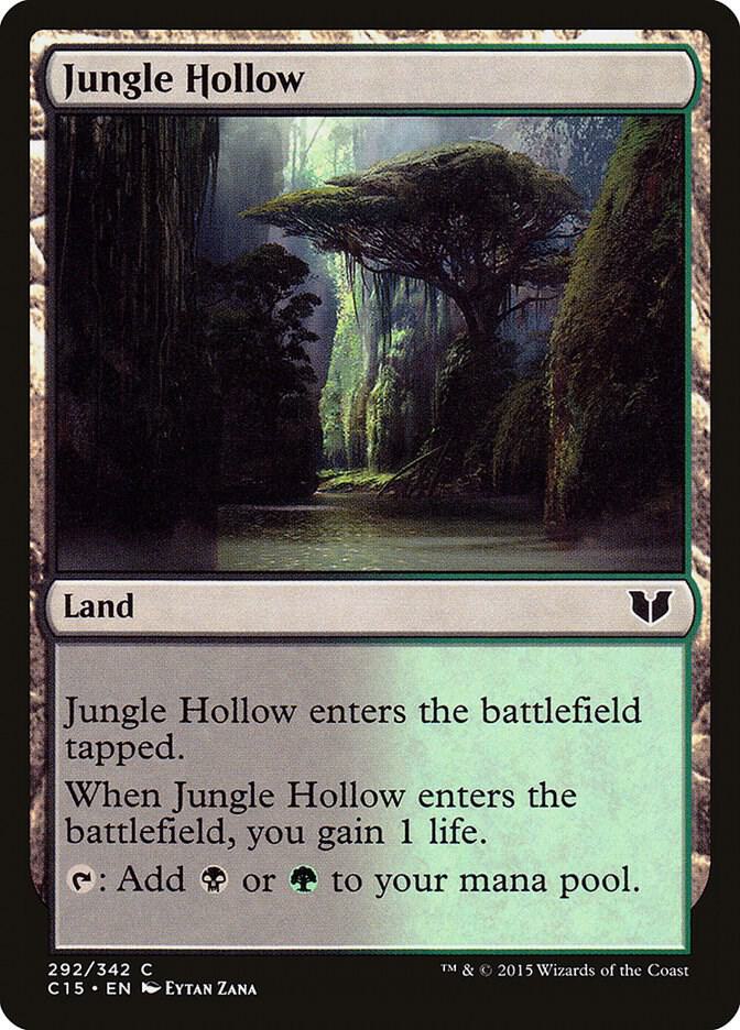 Jungle Hollow [Commander 2015] 292
