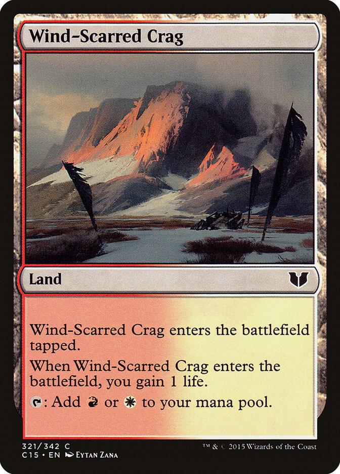 Wind-Scarred Crag [Commander 2015] 321