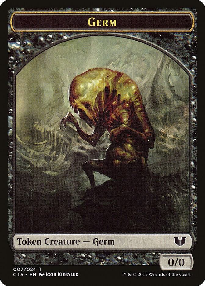 Germ // Zombie Double-Sided Token [Commander 2015] 7 // 8