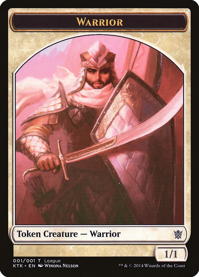 Warrior Token [League Promos] 1