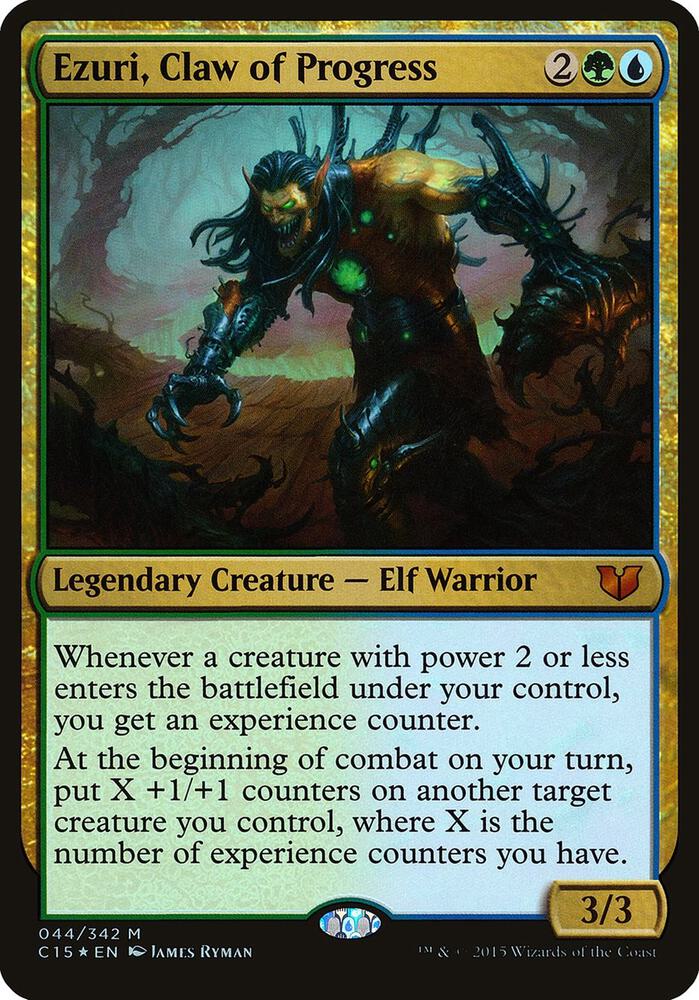 Ezuri, Claw of Progress (Commander 2015) [Oversize Cards] 44