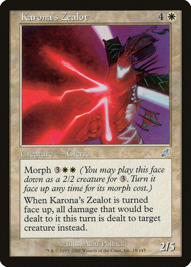 Karona's Zealot [Scourge] 18