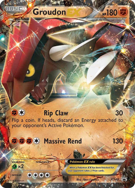 Groudon EX [XY Promos] XY42