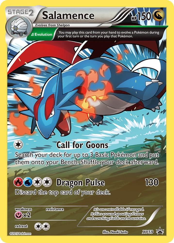 Salamence - XY59 [XY Promos] XY59