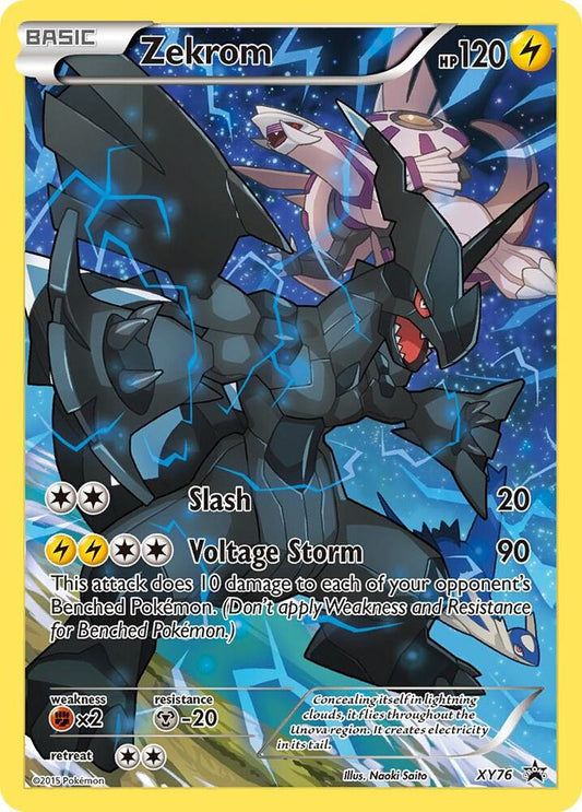 Zekrom (Full Art Promo) [XY Promos] XY76