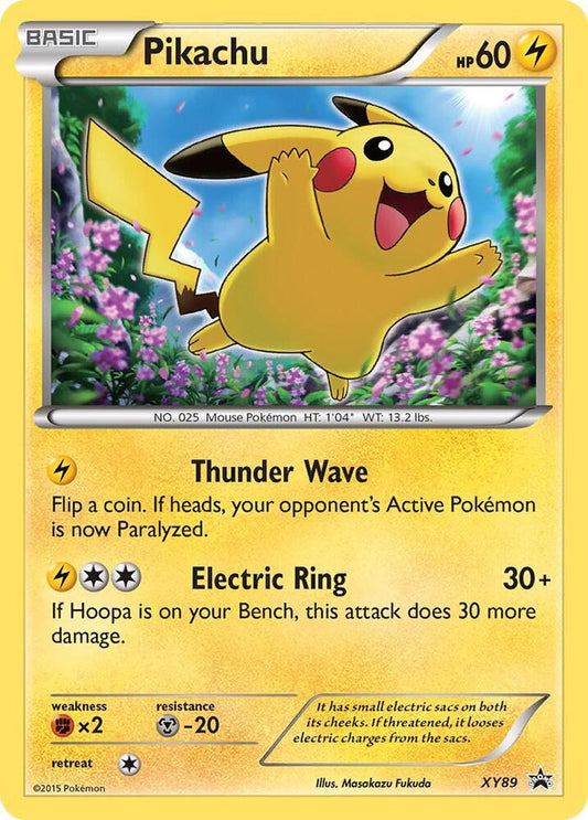 Pikachu (Collector Chest) [XY Promos] XY89