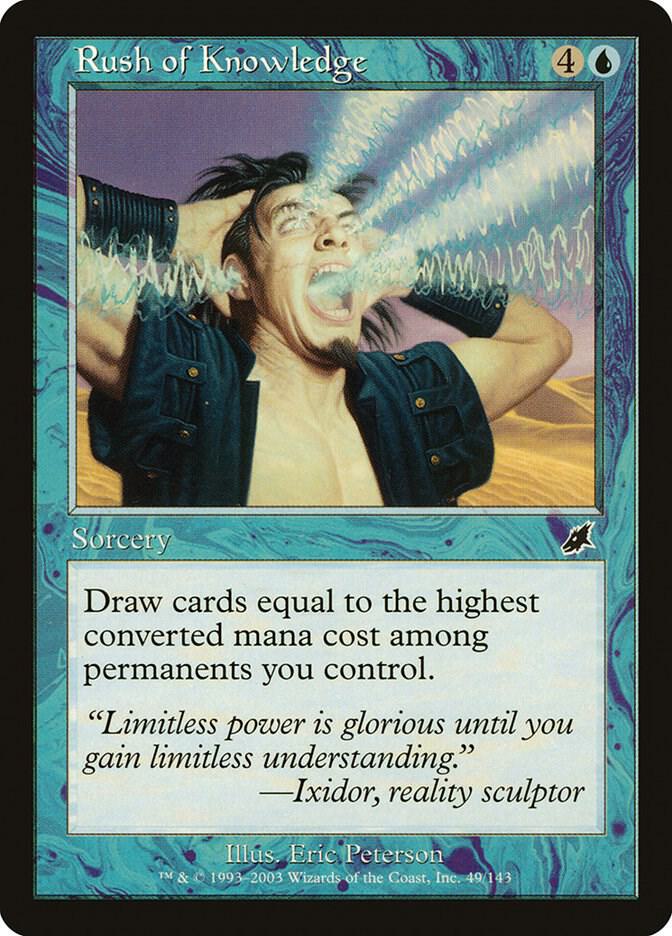 Rush of Knowledge [Scourge] 49