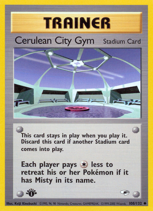 Cerulean City Gym - 108/132 Gym Heroes