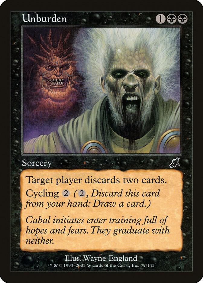 Unburden [Scourge] 77