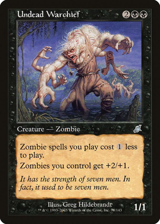 Undead Warchief [Scourge] 78