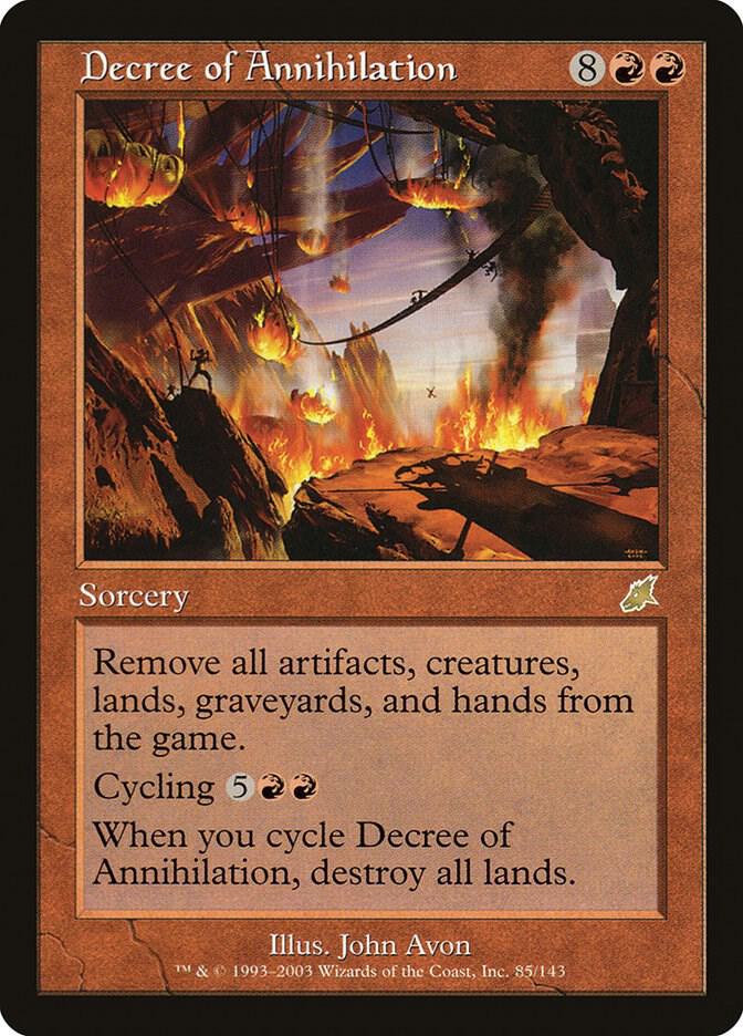 Decree of Annihilation [Scourge] 85