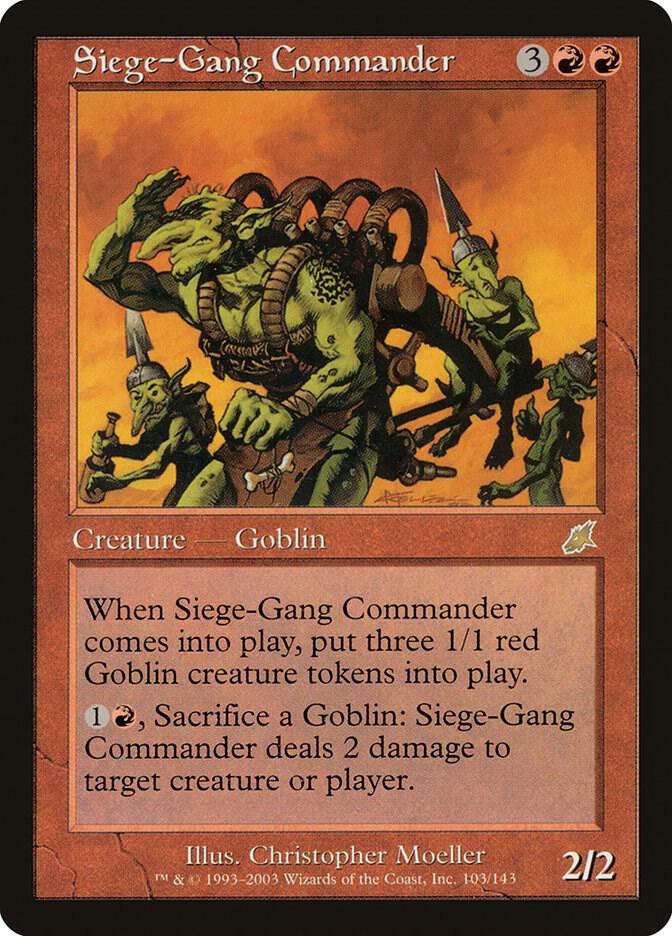 Siege-Gang Commander [Scourge] 103
