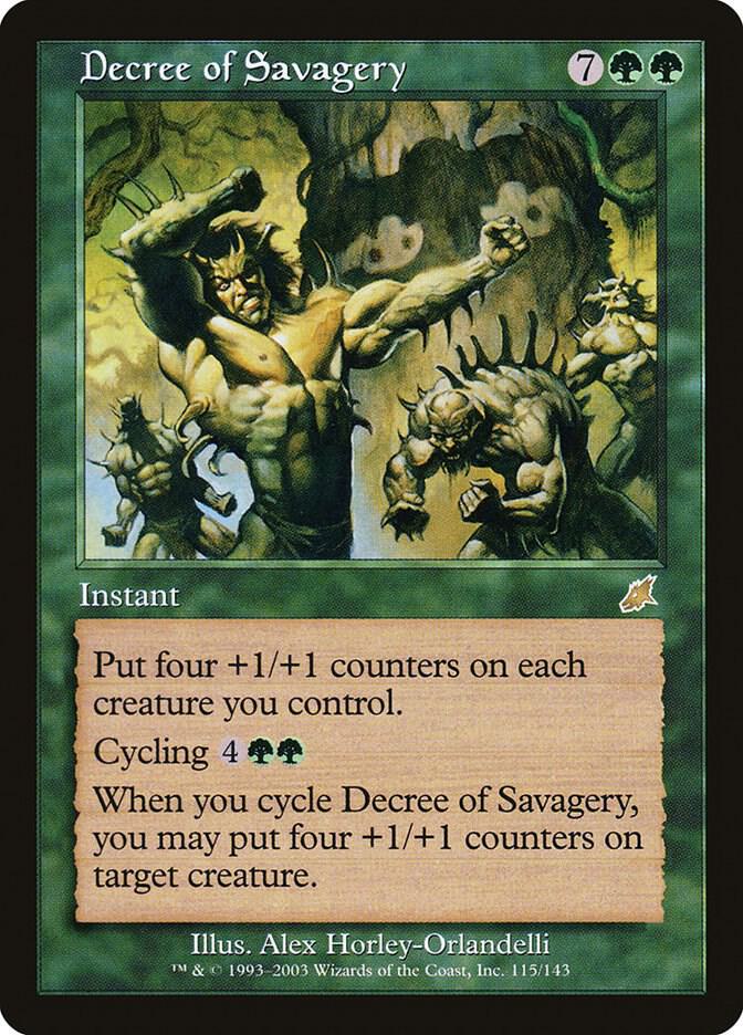 Decree of Savagery [Scourge] 115