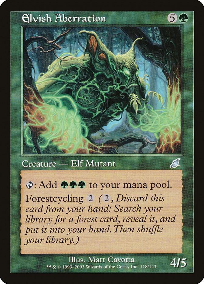 Elvish Aberration [Scourge] 118