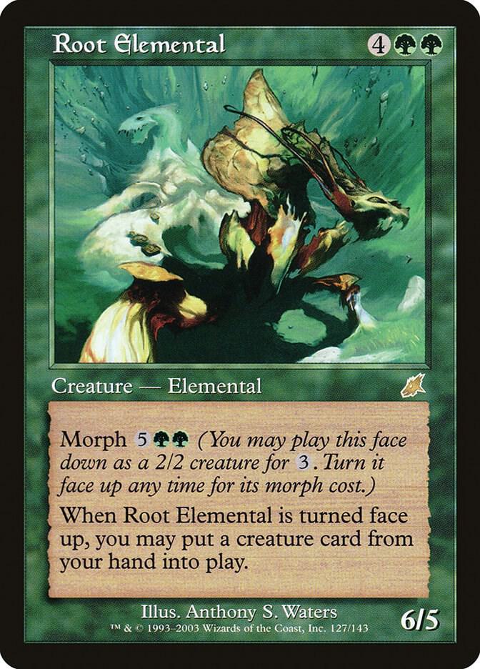 Root Elemental [Scourge] 127