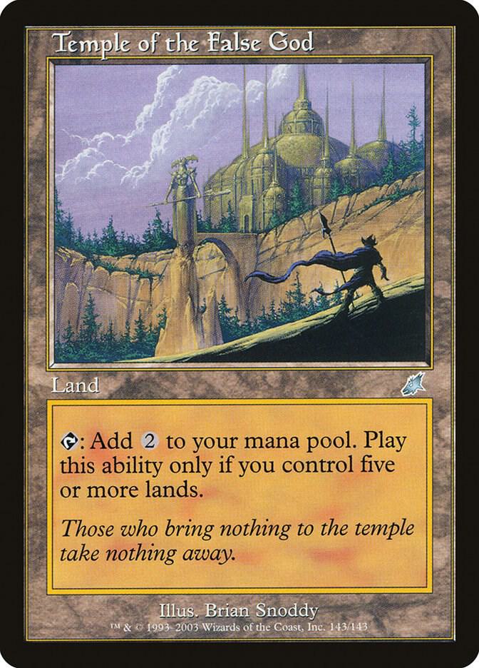 Temple of the False God [Scourge] 143