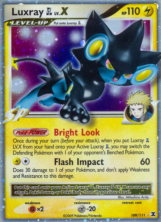 Luxray GL LV.X - 109/111 Rising Rivals