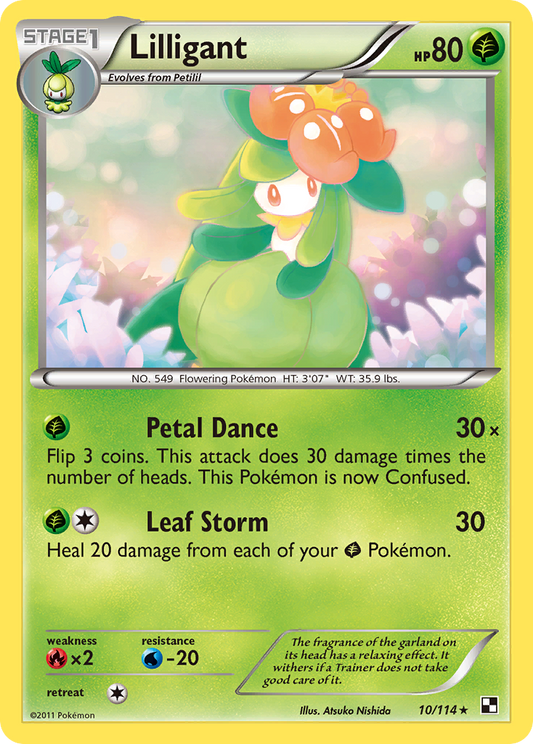 Lilligant - 10/114 Black & White