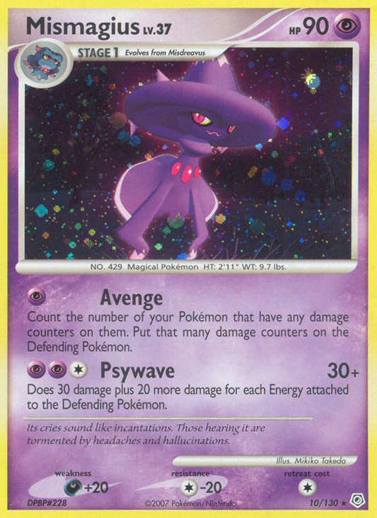 Mismagius - 10/130 Diamond & Pearl