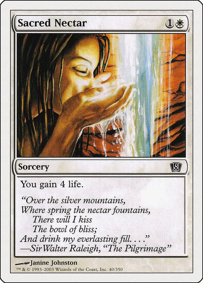 Sacred Nectar [8th Edition] 40