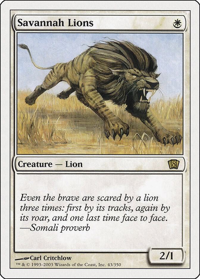 Savannah Lions [8th Edition] 43