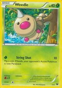 Weedle - 1/12 [McDonald's Promos 2014] 001/012