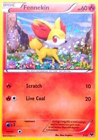 Fennekin - 3/12 [McDonald's Promos 2014] 003/012