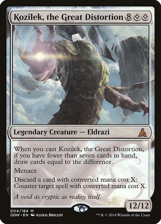 Kozilek, the Great Distortion [Oath of the Gatewatch] 4