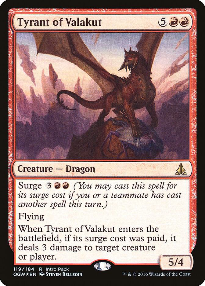 Tyrant of Valakut [Unique and Miscellaneous Promos] 119