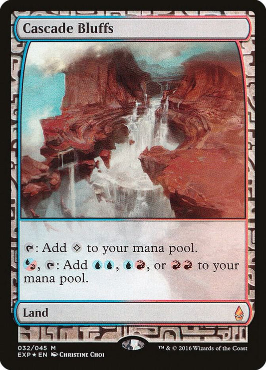 Cascade Bluffs [Zendikar Expeditions] 32