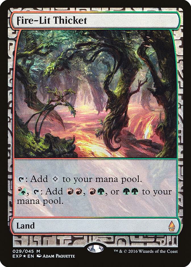 Fire-Lit Thicket [Zendikar Expeditions] 29