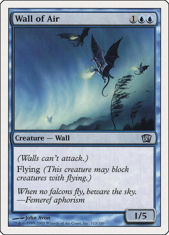 Wall of Air [8th Edition] 113