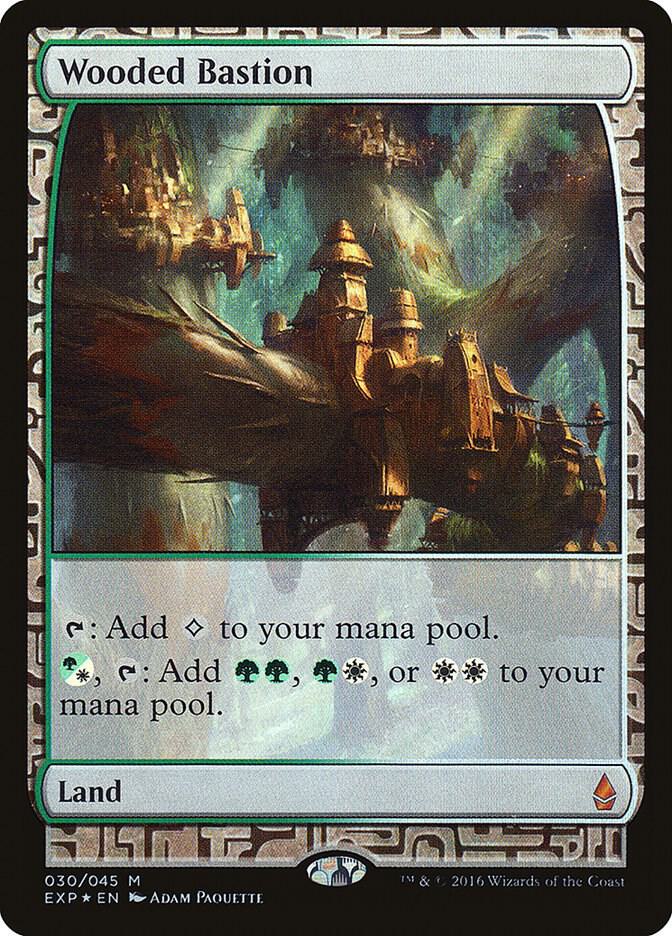Wooded Bastion [Zendikar Expeditions] 30