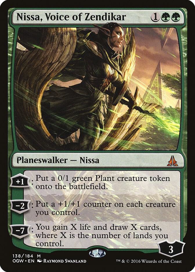 Nissa, Voice of Zendikar [Oath of the Gatewatch] 138
