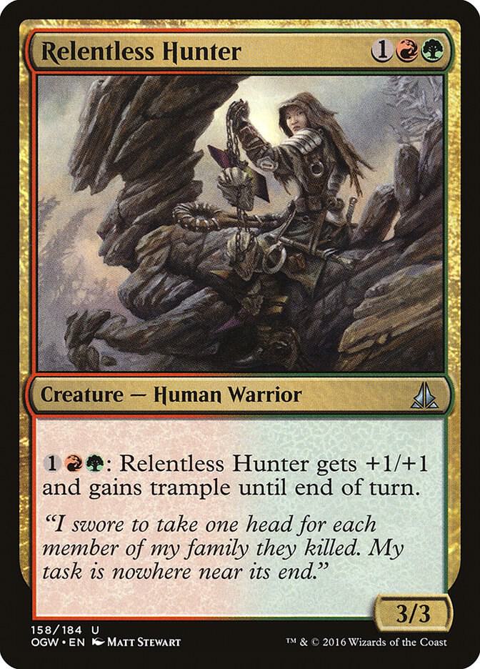 Relentless Hunter [Oath of the Gatewatch] 158