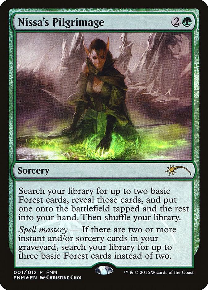 Nissa's Pilgrimage [FNM Promos] 1