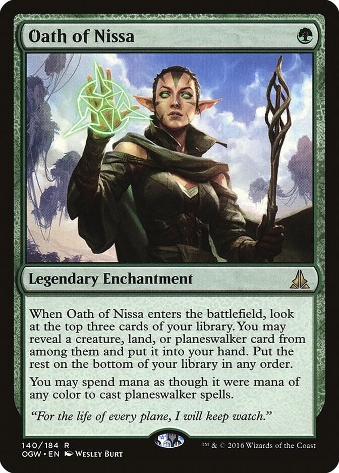 Oath of Nissa [Oath of the Gatewatch] 140