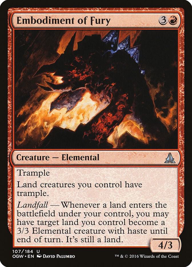 Embodiment of Fury [Oath of the Gatewatch] 107