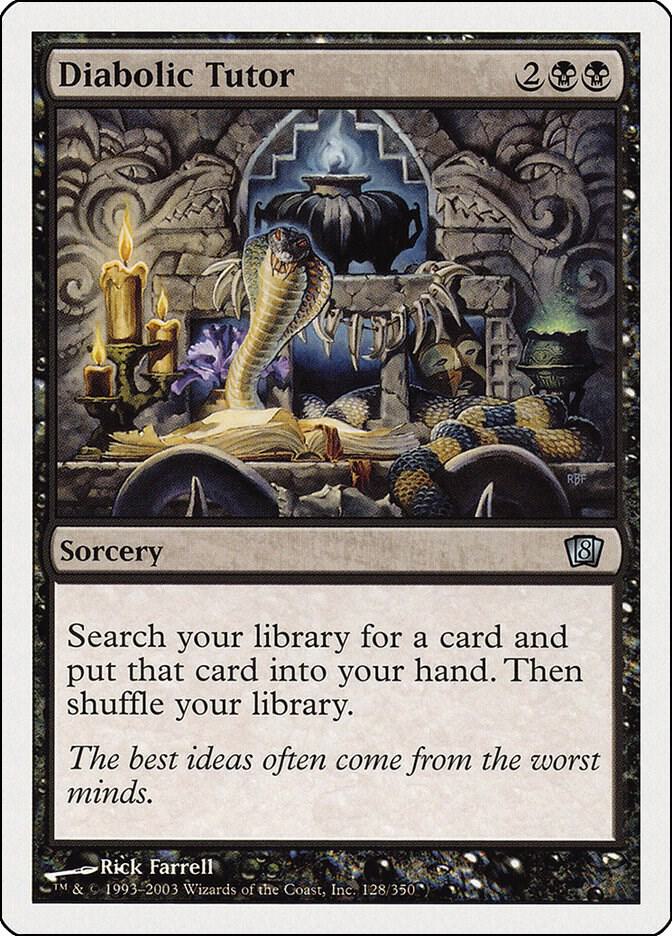 Diabolic Tutor [8th Edition] 128