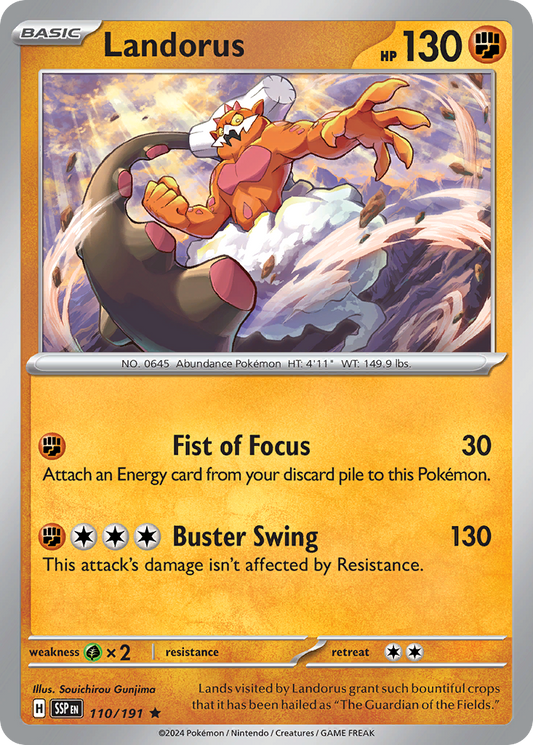 Landorus - 110/191 Surging Sparks