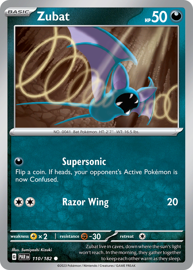 Zubat - 110/182 Paradox Rift